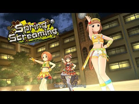 「デレステ」Spring Screaming (Game ver.) 龍崎薫、本田未央、喜多見柚 SSR