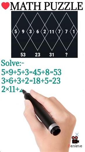 Math Short Puzzle 1012 Solve #shorts