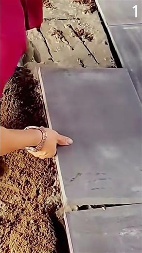 Proses memasang keramik dengan alat dan cara sederhana #shorts