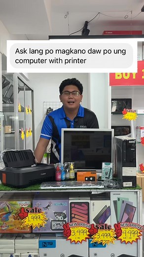 14K reactions · 1.5K shares | Computer Set na may Libreng Printer, ₱7,990 lang?! #reels #viral #computerset #printer #computerforsale #freeprinter #realproceso #realenterprise | Real Proceso | Facebook