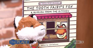 This cute fox takes the stress out of the tooth fairy's job
