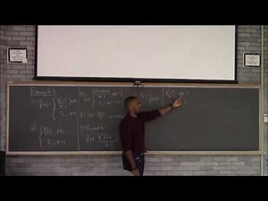 Math 201 Lecture 6 - Continuity; Discontinuities; The Elementary Continuous Functions