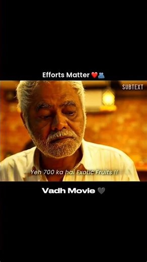 Vadh Movie best memory 🖤📈