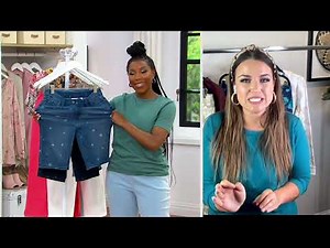 Denim & Co. Easy Stretch Denim Star Print Bermuda Shorts on QVC