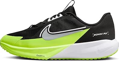 Amazon.com: Nike Sonic Fly - Tenis de correr para niños grandes (FZ0017-002, negro/blanco/voltio/gris lobo), Negro/Blanco/Voltio/Gris lobo, 4, niño grande : Ropa, Zapatos y Joyería