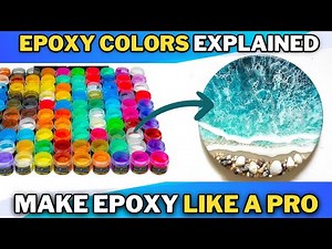 How To Use Epoxy Color Pigments and Create an Artistic Design of Epoxy Resin