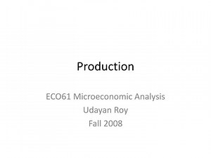 Production - SlideServe