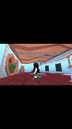 Trading chroma elderwood blade! Look in desc for more info! Best offer gets pinned! #mm2 #trade