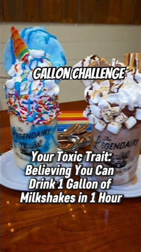 Over-the-Top Gallon Milkshake Challenge in Nashville, Tennessee