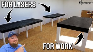 Workbench & laser tables [easy build / strong / great looking]