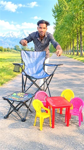 4Ta mini chair and Folding Chair for Camping & Travelling😍🔥