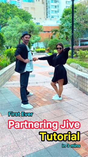 Jive tutorial for beginners. Ballroom style. First ever partnering Jive for lady on video in 3 minutes. #howto #dance #couple | Aleksandr Ivakhnov