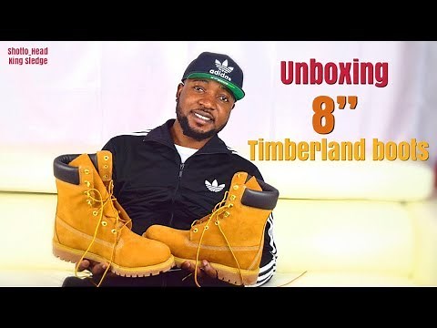Unboxing 8 Inch Timberland Boots (Wheat Nubuck) !!! + ON FEET