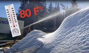 Revolutionary Snowmaking Tech That Can Make Snow At Any Temperature