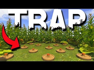 I Trapped My Farm With LOTS of Mines In Rust