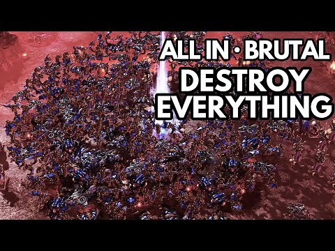 StarCraft 2 WoL - All In - Destroy Everything (Brutal)