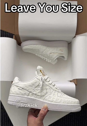🤍🤍lv Air Force One#mensfashion #viral #luxurylife #fyp #sneaker | air force one