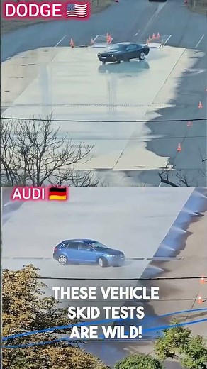 Smart AEB🤯 Survives the Slip Test?! DODGE vs AUDI