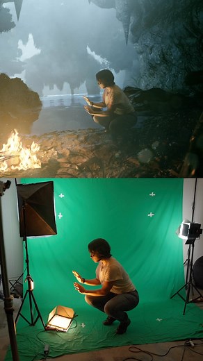 9.1K views · 94 reactions | Greenscreen Before / After #vfx #edit | Phil.Flock | Facebook