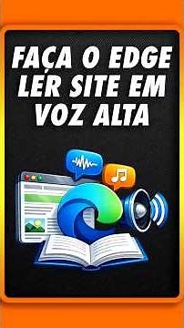 How to make Edge read any website aloud.