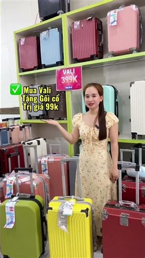 Vali mùa du lịch 2026 với Vali giá rẻ, vali in logo dành cho doanh nghiệp #vali #travel #quatang
