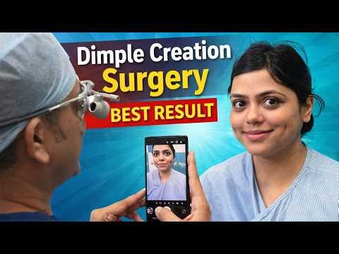 Get Natural Dimples in Minutes 😍 | Dimple Creation Surgery in Jaipur | Dr Deepesh Goyal