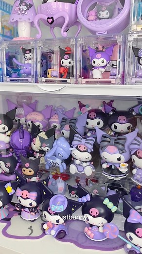 49K views · 68 reactions | my kuromi collection  it’s more like an army actually   please do not repost my content  if you come across my content posted by someone other than me, kindly tag me. thank you so much! 梁 : : : ♡ 풕풂품풔 ♡ - #unboxing #sanrio #pink #kawaii #asmr #kawaiiaesthetic #mymelody #kuromi #cinnamoroll #sanriocore #cute #kuromicore #kuromiaesthetic #sanrioaesthetic #sanriocharacters #reels #reelsinstagram #asmr | Dust Bunnyie | Facebook