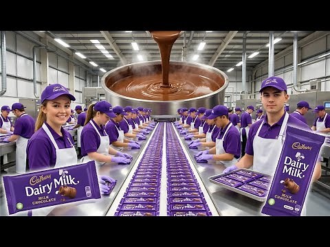 Inside the Cadbury Chocolate Factory: How Millions of Dairy Milk Bars Are Made Every Day