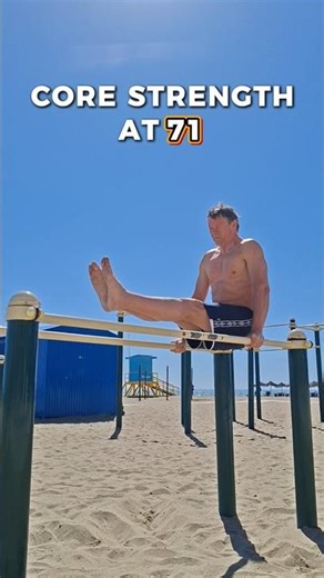Build Core Strength at 71 | L-Sit & Toes to Bar