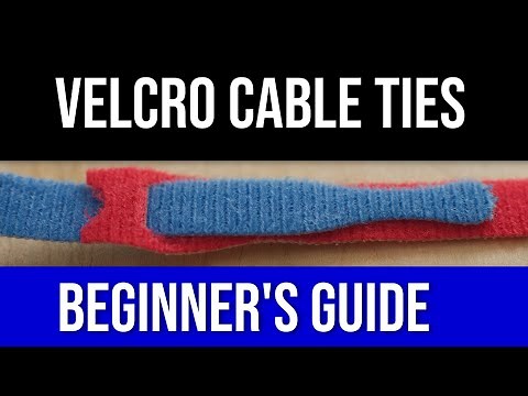 VELCRO CABLE TIES EXPLAINED: how to store and organize your cables safely using velcro ties