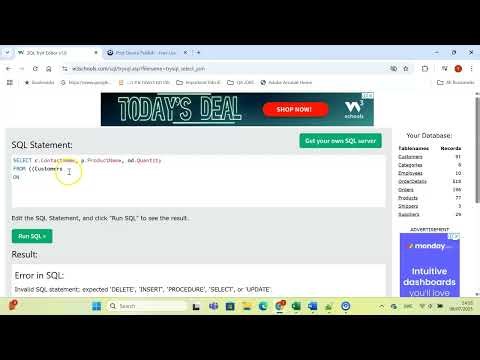 SQL - Inner Join Query