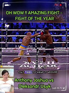 1.4M views · 9.2K reactions | Anthony Joshua vs Oleksandr Usyk #Boxing #boxing壘 #miketyson #anthonyjoshua #usyk #muhammadali | Iron Man Boxing - The Best Ever | Facebook