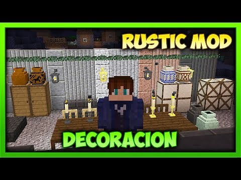 RUSTIC MOD | #2 DECORATION | REVIEW 1.12.2 (KARMALAND 4)