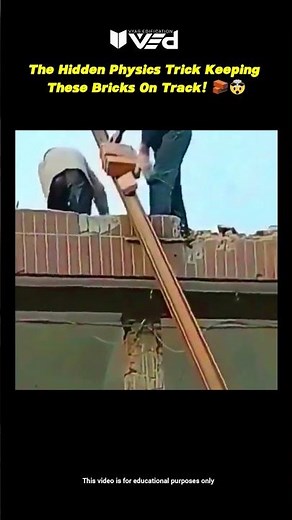 The Physics Behind This Brick-Sliding Technique! 🧱⚙️ | Gravity & Friction Explained #shorts