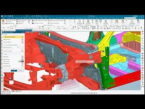 BIW Welding Project IN NX Liner Design