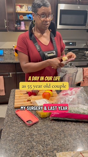 Taking care of our mental and physical health is major key. I had ACDF surgery a couple of months ago & I’m healing everyday! We still find time to do the things we enjoy. . #marriedlife #lifeafterretirement #retiredarmy #husbandandwife #containergarden #beginnergardener The Home Depot Vitamix | Grandparentsofmars