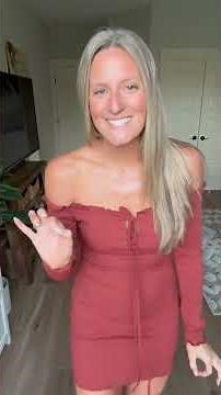 Try on haul Long Sleeve Slim Fit Mini Night Club Party Dresses