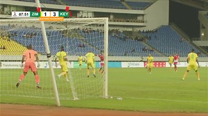 Highlights Zimbabwe Vs. Kenya #FootballKE | Kevin Teya