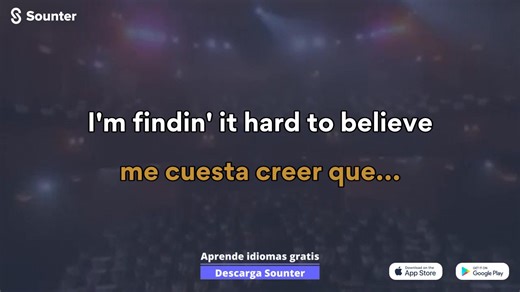 266K views · 9.7K reactions | Aprende inglés con música. Descarga la App Sounter (IOS/Android/WEB): https://land.sounter.com?s=D | Heaven de Bryan Adams (Traducida al español). | Sounter | Facebook