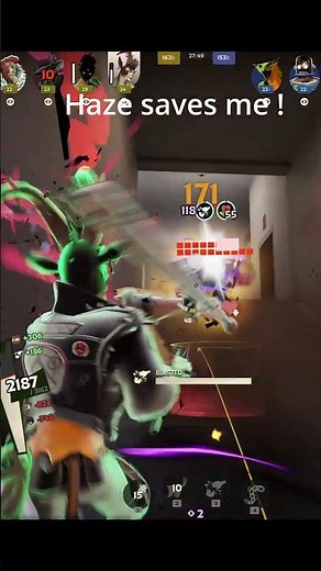 Billy + Haze wombo combo ! #deadlock #gaming #deadlockmoments #billygoat