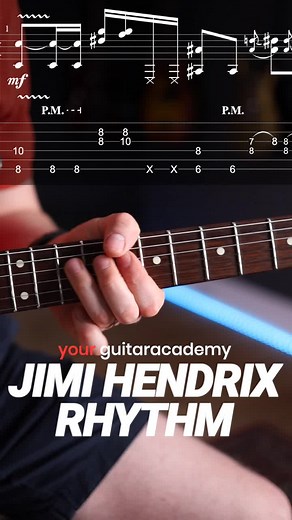 It's all about Jimi today! I sat in the chair and was asked to play a Jimi Hendrix-style