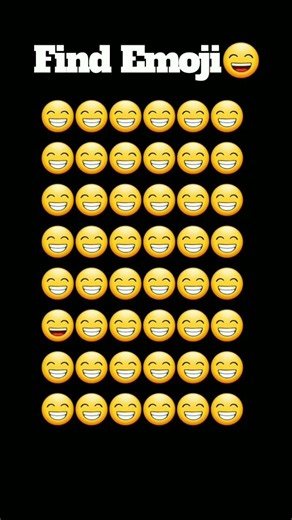 Find The Odd Emoji Challenge Part 3 #emojicat #finding
