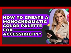 How To Create A Monochromatic Color Palette For Accessibility? - Graphic Design Nerd