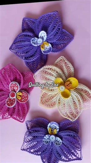 Quilled Orchids #diy #quillingart #art #shorts #viral #quilling #papercrafts #handicraft
