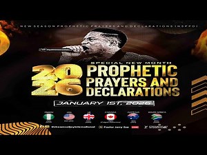 SPECIAL NEW MONTH PROPHETIC PRAYERS AND DECLARATIONS [DAY 1] || NSPPD || 1ST JANUARY 2026