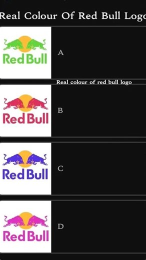 real colour of red bull logo. #shortsfeed #shortvideos #redbull #subscribe #shorts #comedyvideo