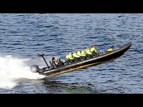 Color-Line Fähre Oslo-Kiel - Rafting - hinter der Norwegen-Fähre gefilmt von Papa:-)E