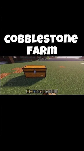 Minecraft Cobblestone Farm Tutorial 🔥 | Unlimited Cobblestone Generator #minecraft #ultra#catmemes