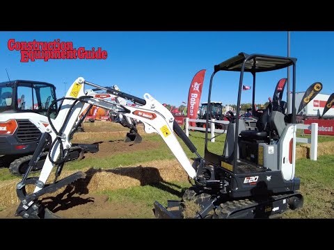 Bobcat Showcases the E20 Mini Excavator at Equip Expo 2025