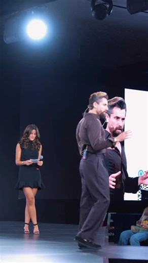 KOCHI FARAJ on Instagram: "There’s a first time for everything — but I promise, this won’t be the last. 💈 Big thank you to @fresha for this incredible opportunity."